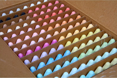 Crayola Washable Outdoor Sidewalk Chalk Collection (130ct), Bulk Anti-Roll Chalk Sticks for Kids, Outdoor Toys & Activities, Teacher Appreciation Gifts, Ages 4, 5, 6