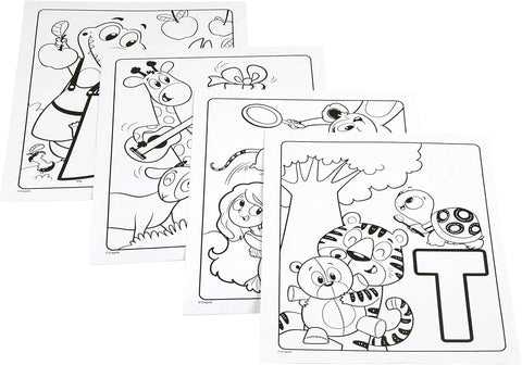 Crayola Color Wonder Alpha Pets, Mess Free Coloring for Toddlers, Alphabet Coloring Pages, Toddler Activity, Gift for Kids, Ages 3+ [Amazon Exclusive]