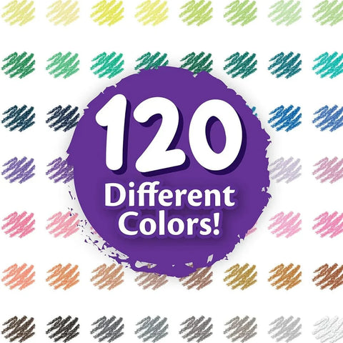 Crayola Colored Pencils Set for Kids (120ct), Cute School Supplies, Teacher Must Haves, Coloring Book Pencils, Bulk Colored Pencils for Boys & Girls, Ages 3, 4, 5