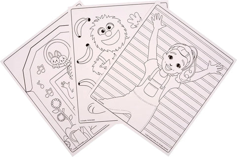 Crayola Color Wonder Magic Light Brush Featuring Ms. Rachel, MessFree Coloring Set with Songs, Paint Set for Toddlers, Art Gift for Kids, Ages 3 & Up